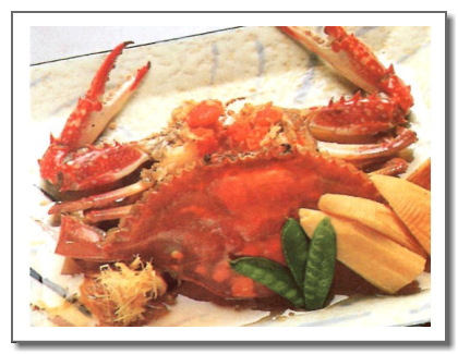 太田屋旅館わたりカニ